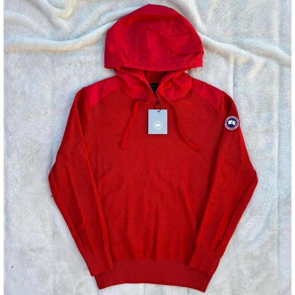 Canada Goose Red Ashcroft Hoodies
